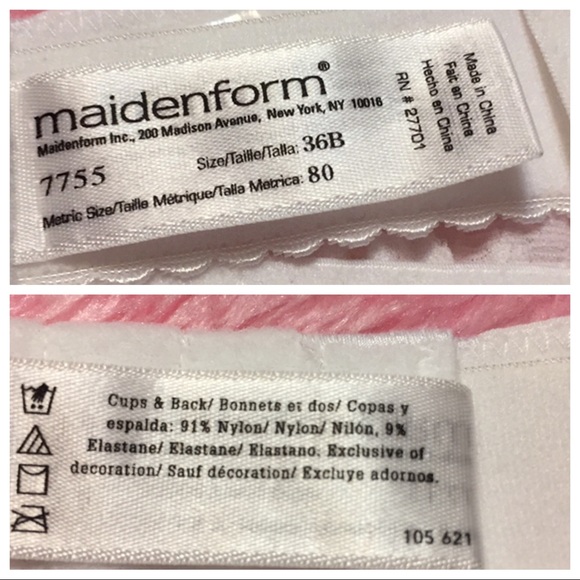 Maiden form Lace Strapless Underwire Multi-way Bra - Picture 8 of 8